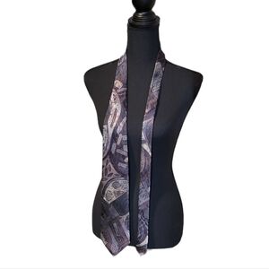 Wembley red, black, grey men's polyester tie